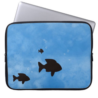 Fishes in the Deep Blue Sea Laptop Computer Sleeve
