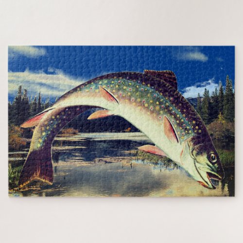 Fishes Lake Trout Jigsaw Puzzle