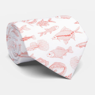 Fishes Neck Tie
