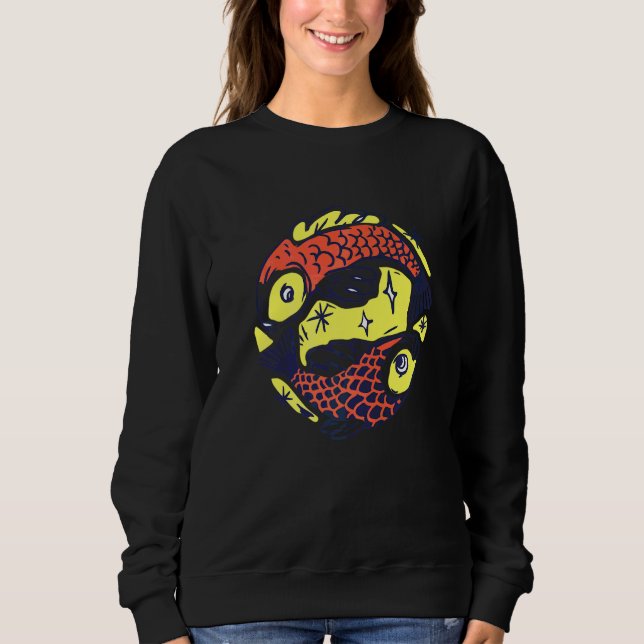 Fishes Pisces Astrology Sweatshirt (Front)
