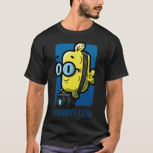 FishEye Lens - Blue T-Shirt