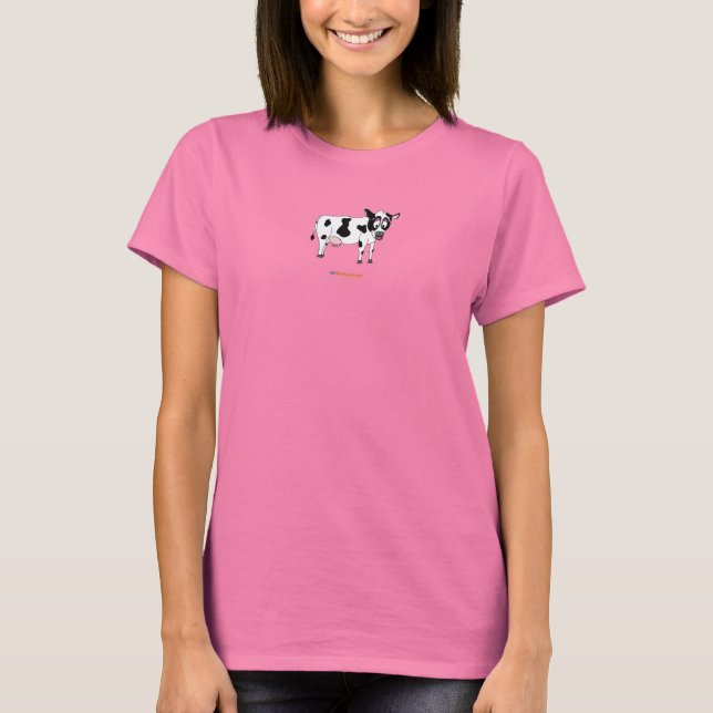 Fishfry Designs Cow Adult Unisex T-Shirt (Front)