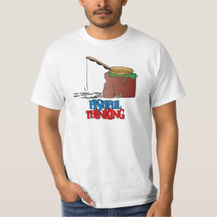 Fishful Thinking Funny Fishing T-Shirt