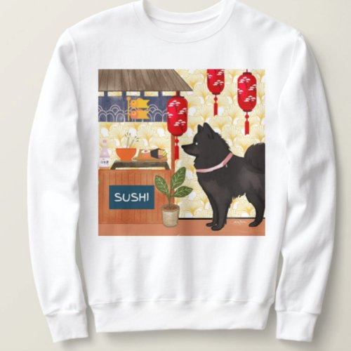 FISHIE PACKAGES sushi Lapphund shirts