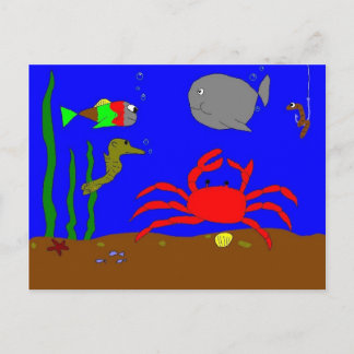 FISHIES POSTCARD