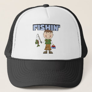 Fishin' Boy Tshirts and Gifts Trucker Hat