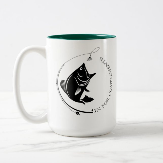 Fish'in for Compliments Mug (Left)