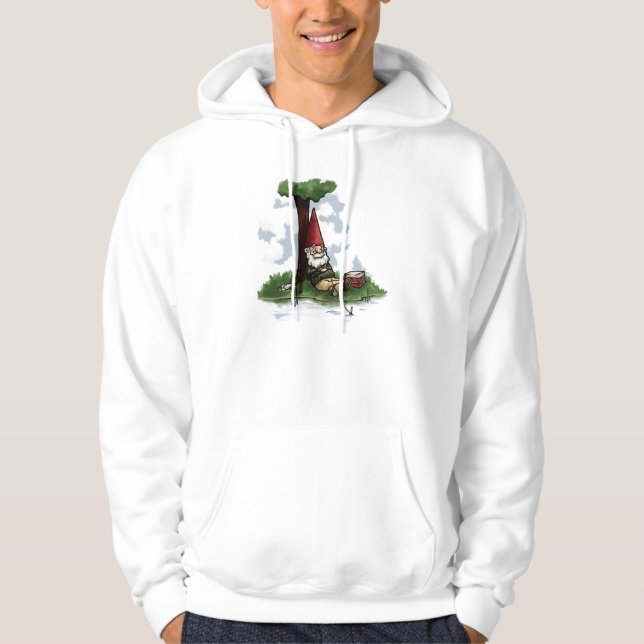 Fishin Gnome Hoodie (Front)