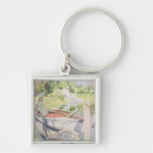 Fishing, 1909 keychain