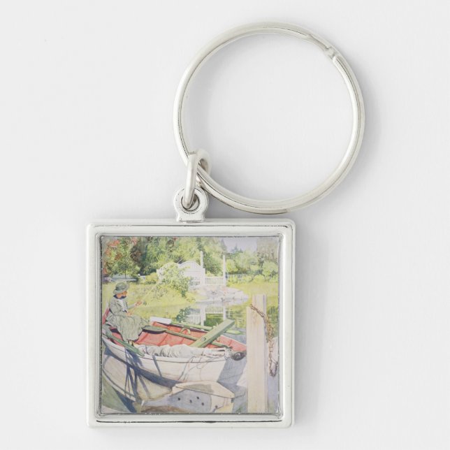 Fishing, 1909 keychain (Front)