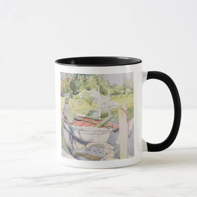 Fishing, 1909 mug (Right)