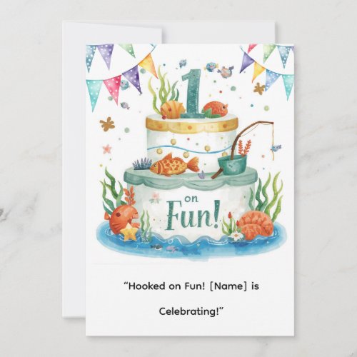 Fishing 1st Birthday for Little Anglers Party 
