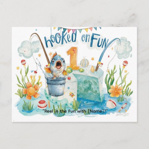 Fishing 1st Birthday for Little Anglers Party 