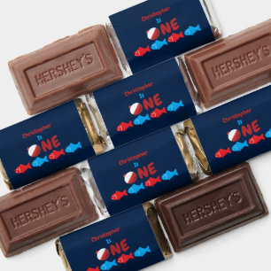 Fishing 1st Birthday Hershey's Miniatures