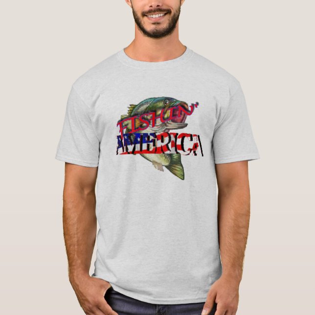Fishing America T-Shirt (Front)