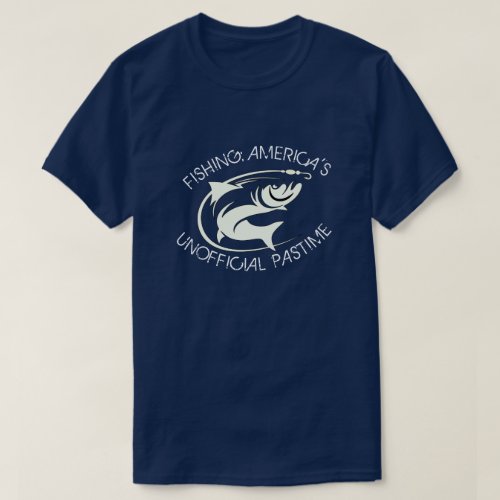 Fishing Americas Unofficial Pastime T_Shirt