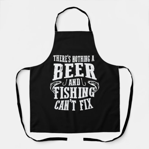 Fishing and Beer Apron
