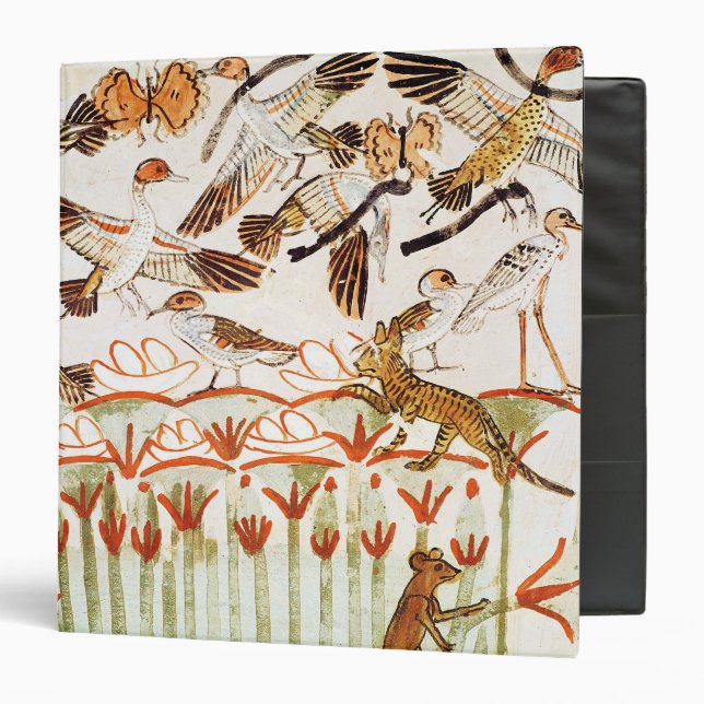 Fishing and fowling in the marshes binder (Front/Inside)