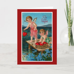 Fishing Angels Holiday Card
