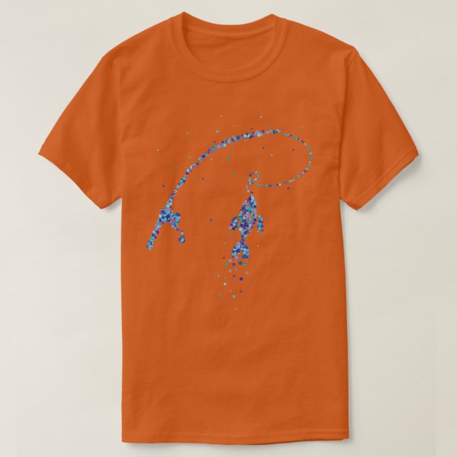 Fishing Angler Angel Fischer Gift T-Shirt (Design Front)