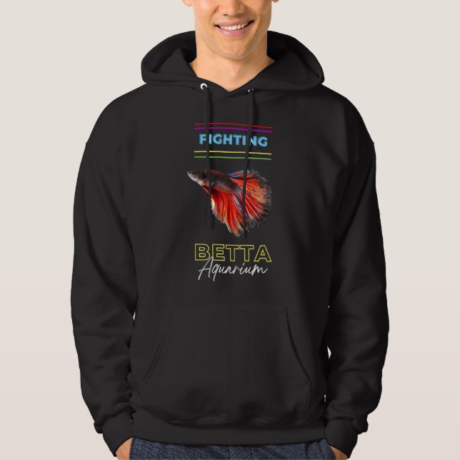 Fishing Aquarium 27 Hoodie (Front)