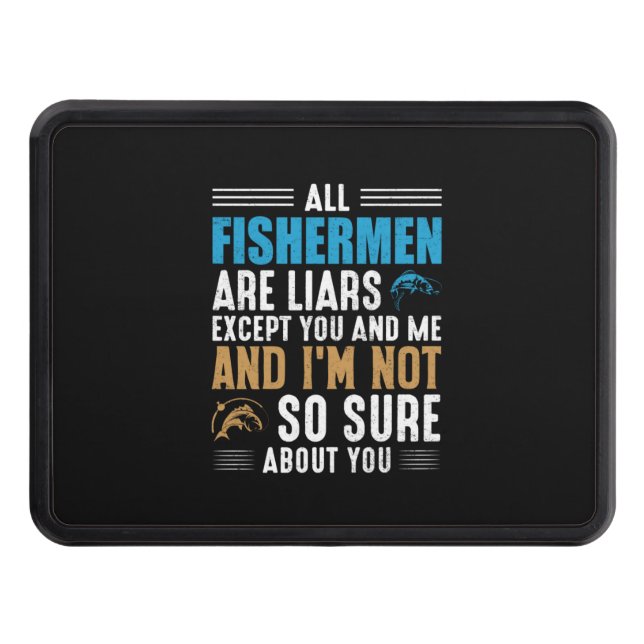 Fishing Art All Fisherman Hitch Cover (Front)