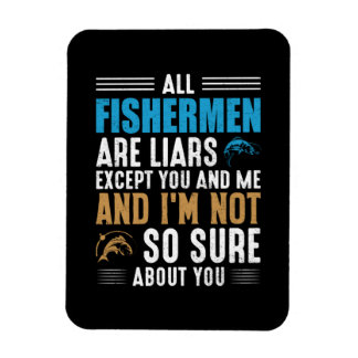 Fishing Art All Fisherman Magnet