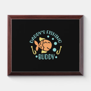 Fishing Art Daddy Fishing Friends Award Plaque