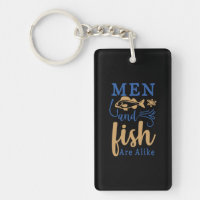 Fishing Art Men And Fish Are A Like