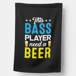 Fishing Art This Fisher Need A Beer House Flag