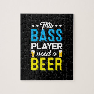 Fishing Art This Fisher Need A Beer Jigsaw Puzzle