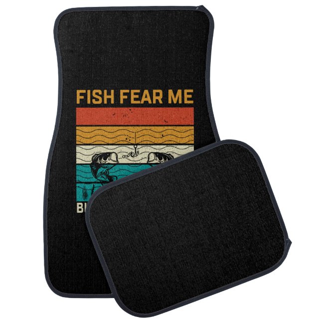 Fishing Art Woman Want Me Car Floor Mat (Set)