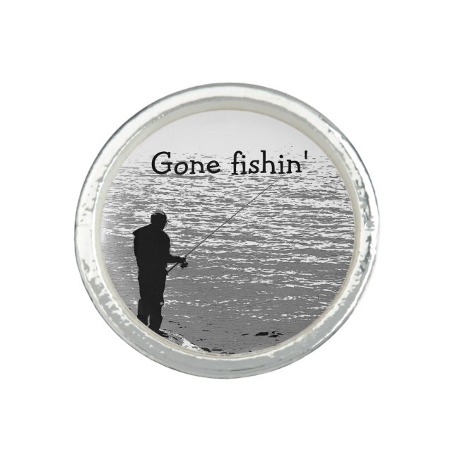 Fishing at the Lake Ring (Front)