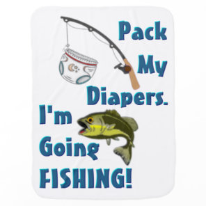 Fishing Baby Blanket