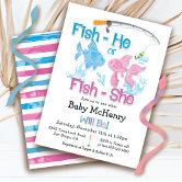 GENDER REVEAL FISHING Party Cups - Fish Party Cups Fishing Baby Shower –  CRAFTY CUE