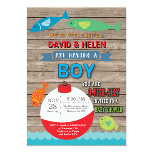 Fishing Invitations Zazzle