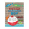 Fishing Baby Shower Invitation Boy Fish