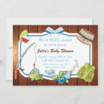 Fishing Baby Shower Invitation Personalized Invite at Zazzle