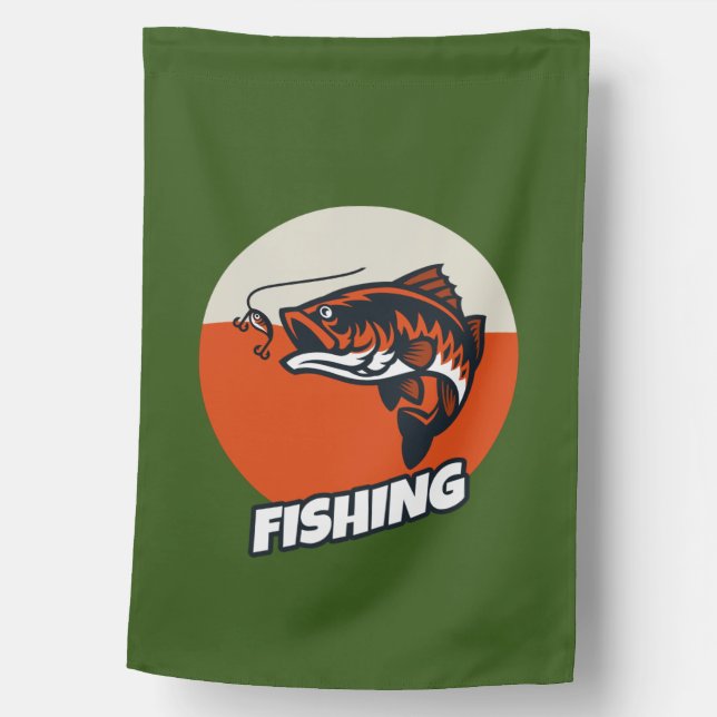 Fishing Bait House Flag (Front)