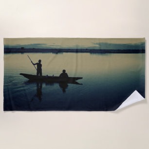 FISHING BEACH TOWEL