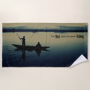 FISHING BEACH TOWEL