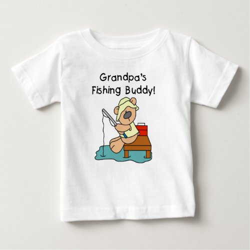 Fishing_Bear Grandpas Fishing Buddy Tshirts