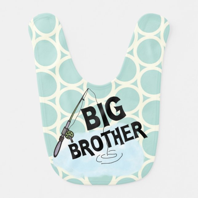Fishing Big Brother Bib (Front)