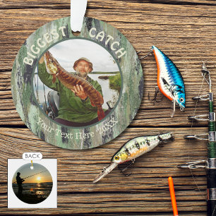 Fishing BIGGEST CATCH 2 Photo Ornament