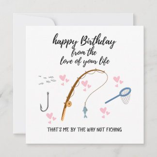 Fishing Birthday Card Fish Birthday Cards