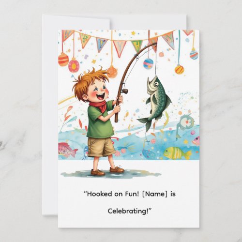 Fishing Birthday for Little Anglers Party 