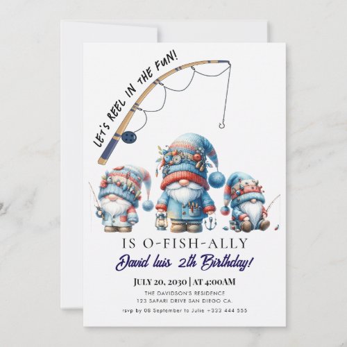 fishing  Birthday