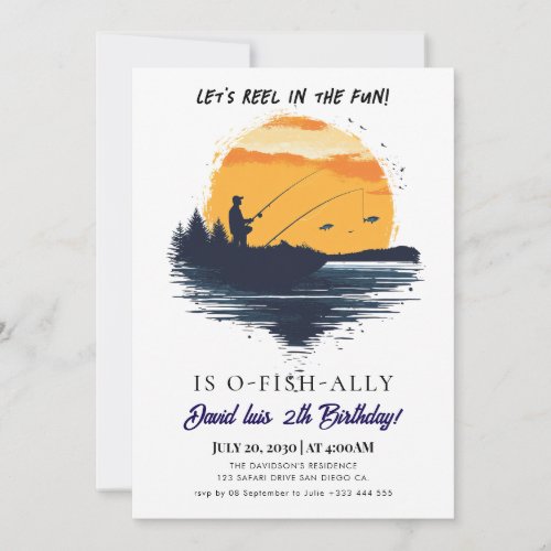 fishing  Birthday