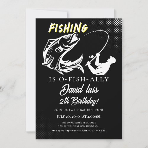 fishing  Birthday