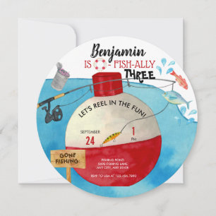 Fishing Birthday Invitation